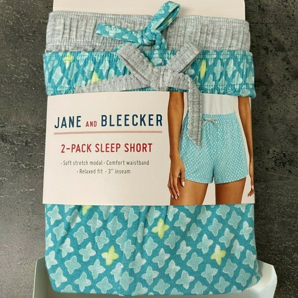 Jane and Bleecker Women's Sleep Shorts 2 Pack
